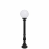 Gjutjärnslampa S1 med klot- 115, 120cm