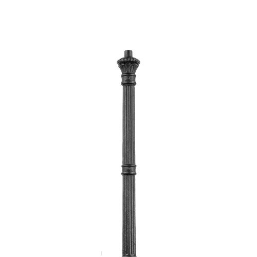 Stolpbelysning i gjutjärn W3, koppar lykthus - 305cm